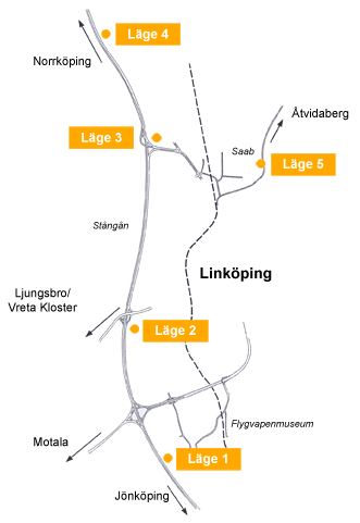 Kartillustration över flygplan på pelare