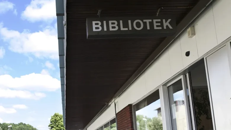 Exteriör Ekholmens bibliotek