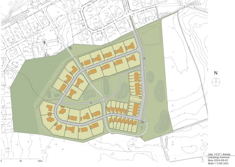 Situationsplan över planområdet